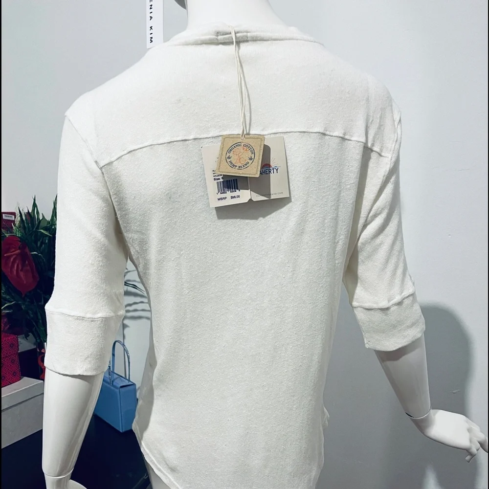 Faherty Allandria Henley. Firm price - Picture 13 of 16